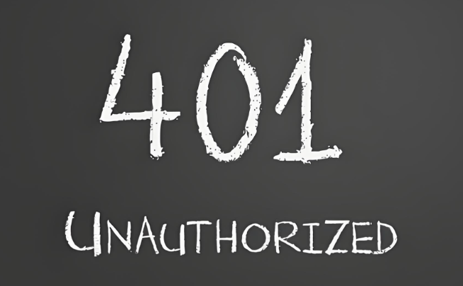 401錯(cuò)誤