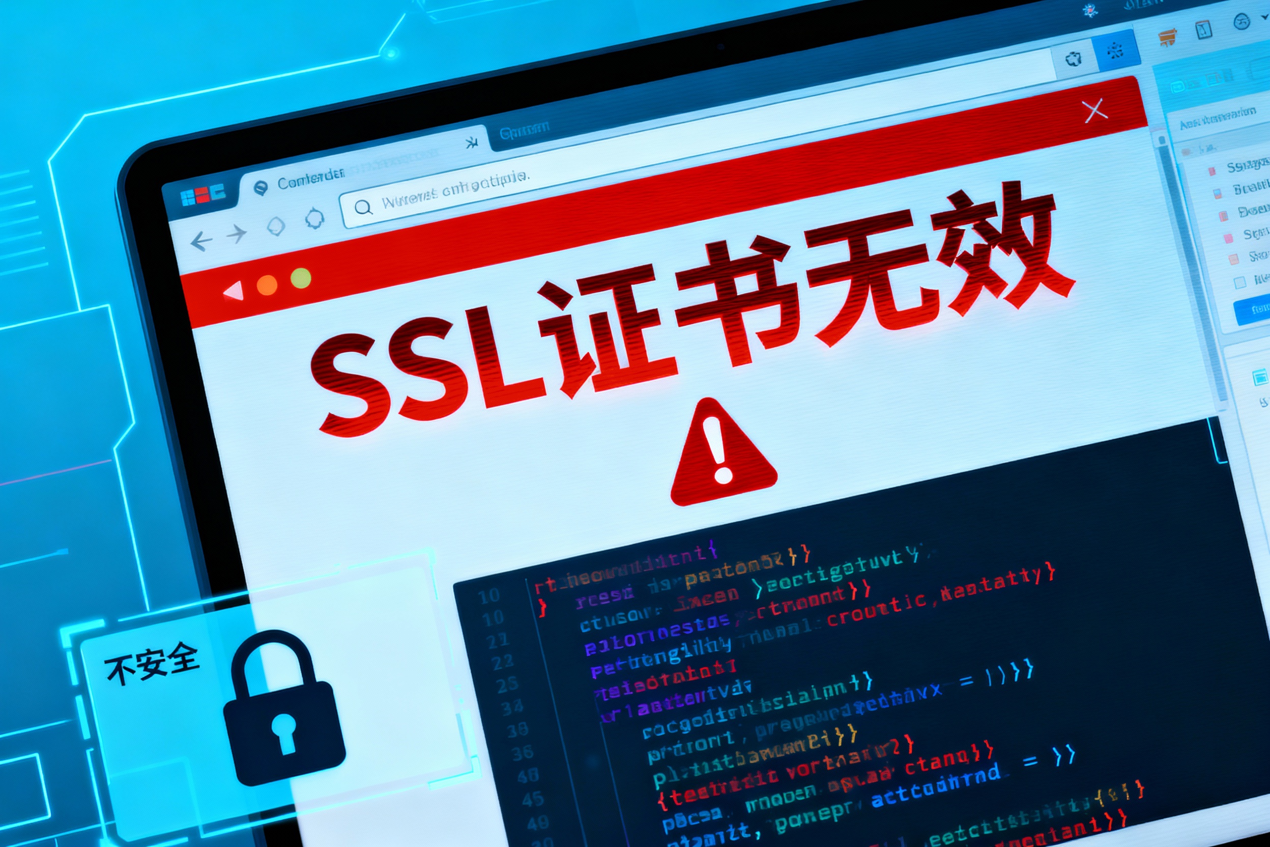 SSL證書無效會有什么影響嗎？