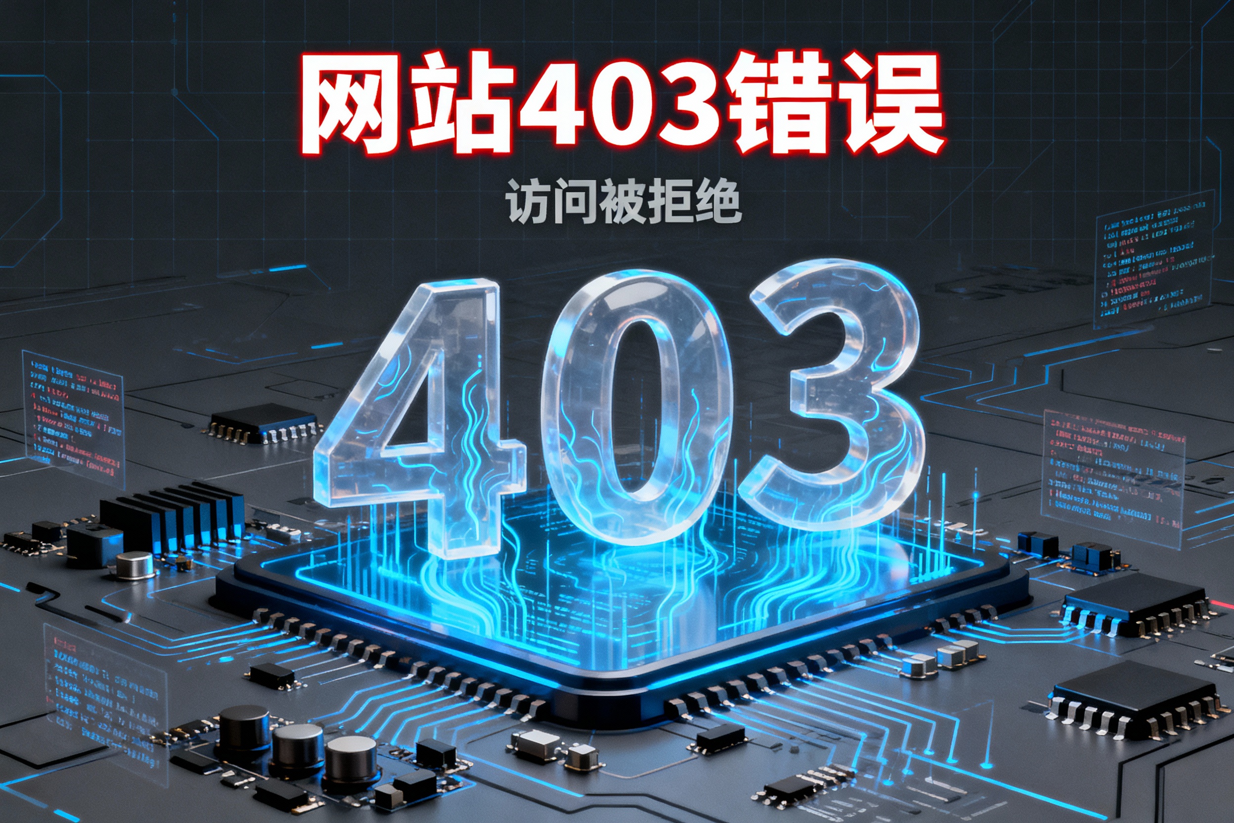 網(wǎng)站403錯(cuò)誤常見(jiàn)原因有哪些？