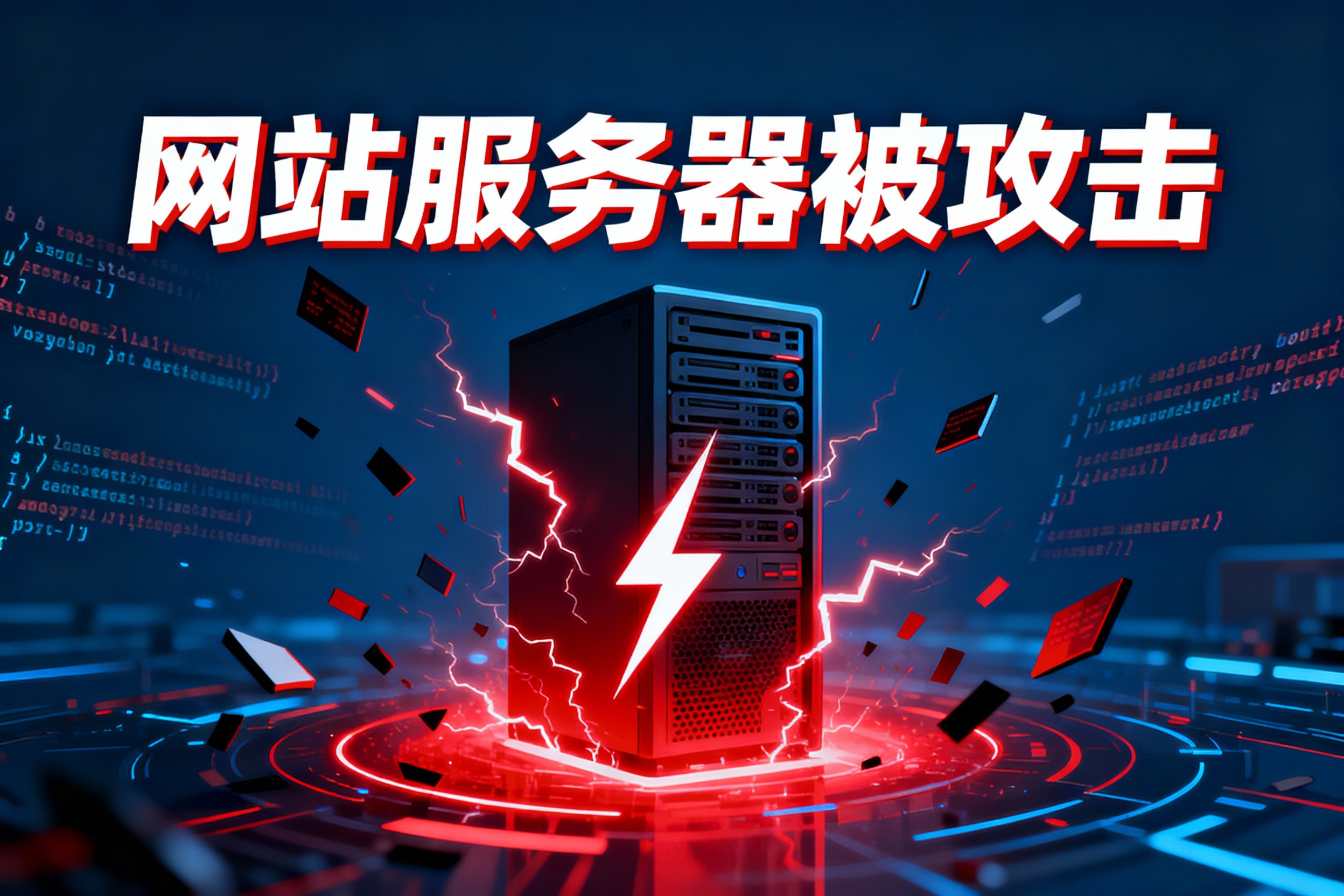 網(wǎng)站服務(wù)器被攻擊怎么辦？