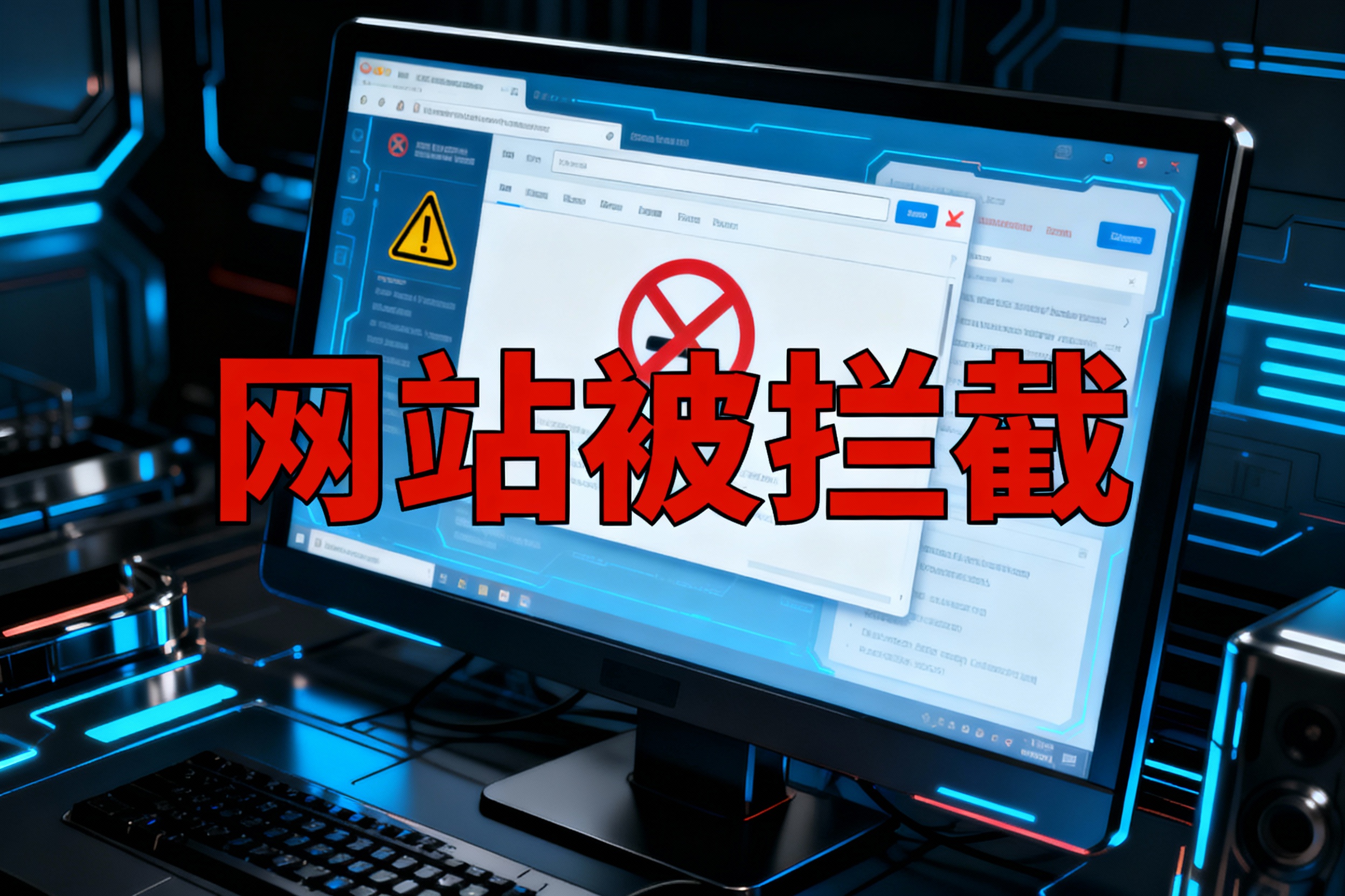 怎么查看網(wǎng)站是不是被攔截？