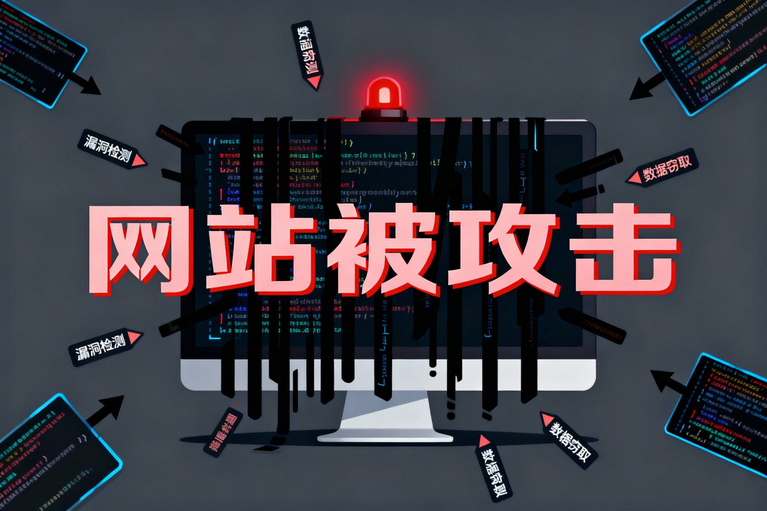 網(wǎng)站被攻擊了該怎么處理？