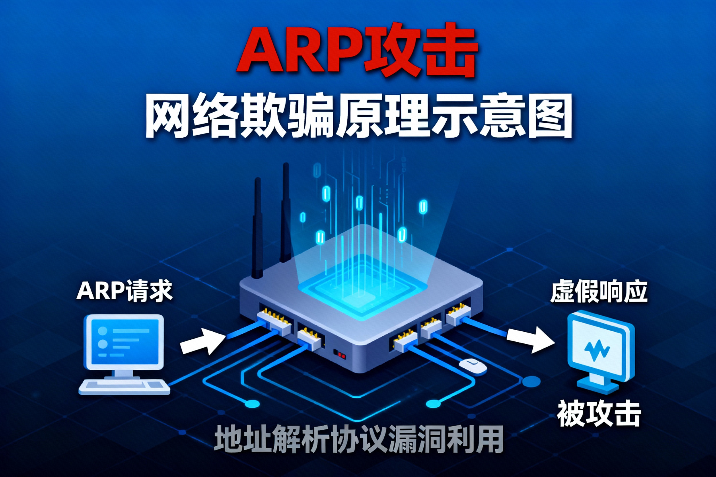 ARP攻擊怎么防御？