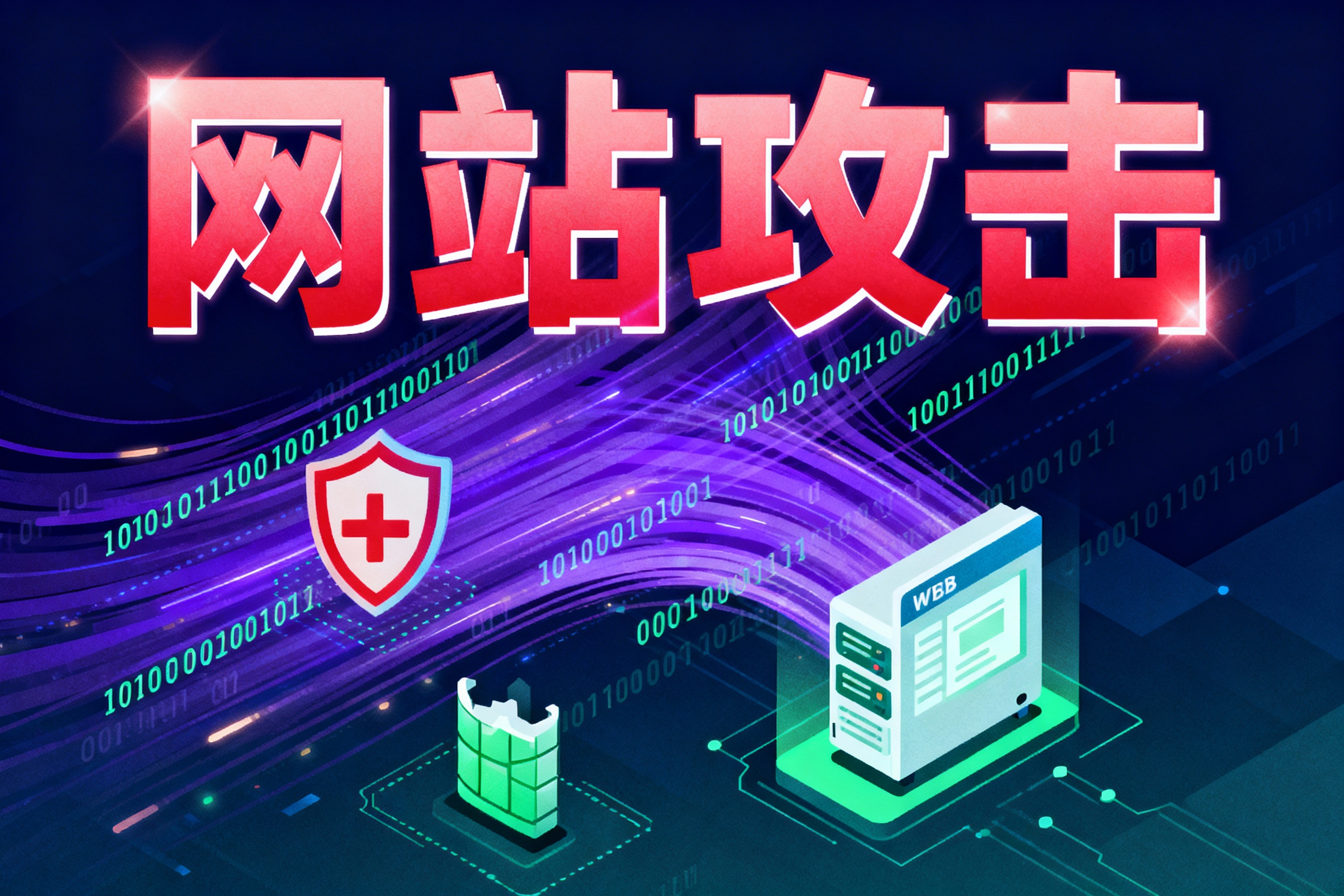 常見的網(wǎng)站遭攻擊方式有哪些？